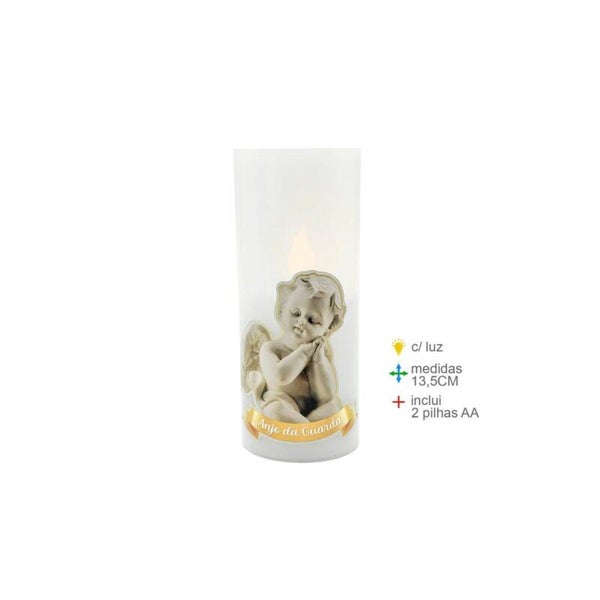 Led Branca Copo Anjo Guarda (9unid)