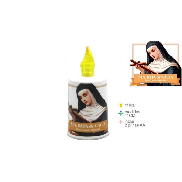 Led St. Rita Cássia (12 unid)