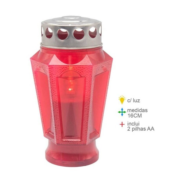 Led Candeeiro Vermelho (12 unid)