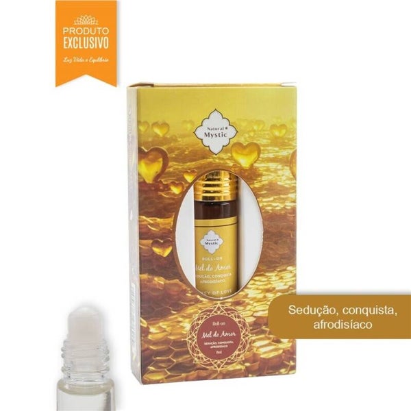 Roll-On Natural Mystic Mel do Amor 8ml (6unid)