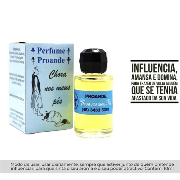 Perf. Proande Chora Meu Pés 10ml cx3 Référence: 009101004