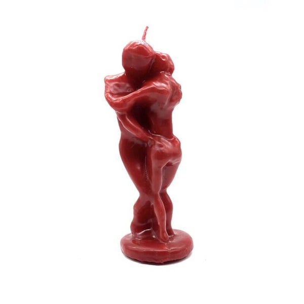 bougie Kaars kunst Casal Vermelho Amarrar 18cm