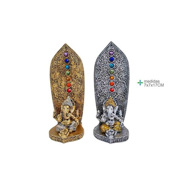 P. Incenso Resina Ganesh 7x7x17cm (2unid)