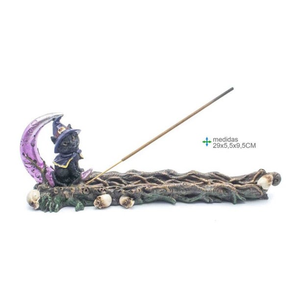 Porta Incenso Gato Wicca 29x5,5x9,5cm verp 4: