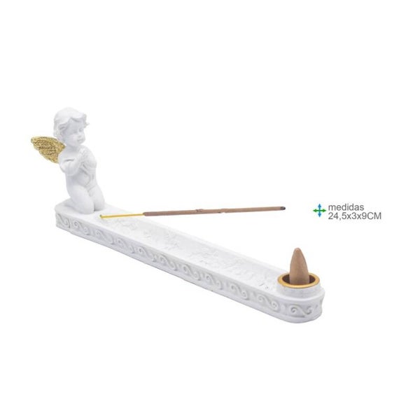 Porta Incenso Resina 24,5x3x9cm (4unid)