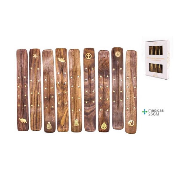 Wood Incense Holder 26cm (30unit)