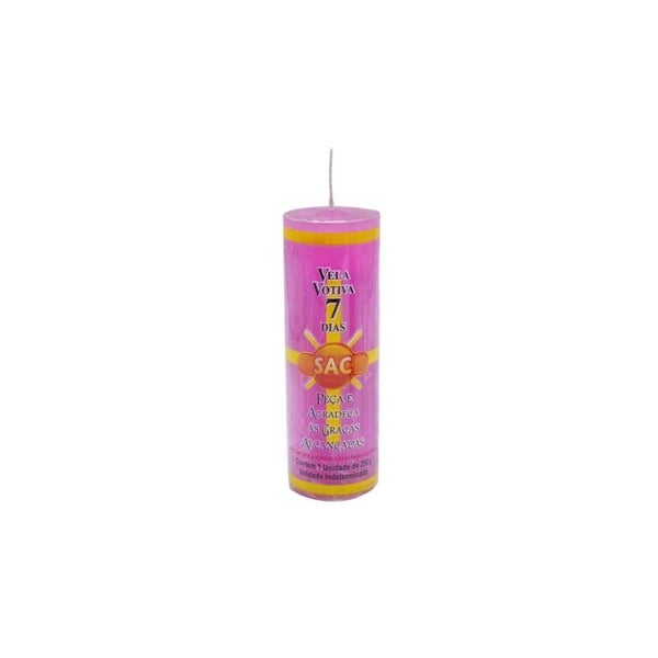 Votive Candle 7 Days Lilac SAC (10 units)
