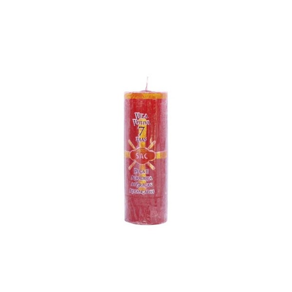 Votive Candle 7 Days Red SAC (10units)
