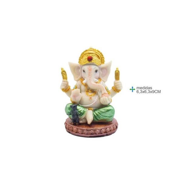 Ganesh Resina 6.3x6.3x9cm Verp 12
