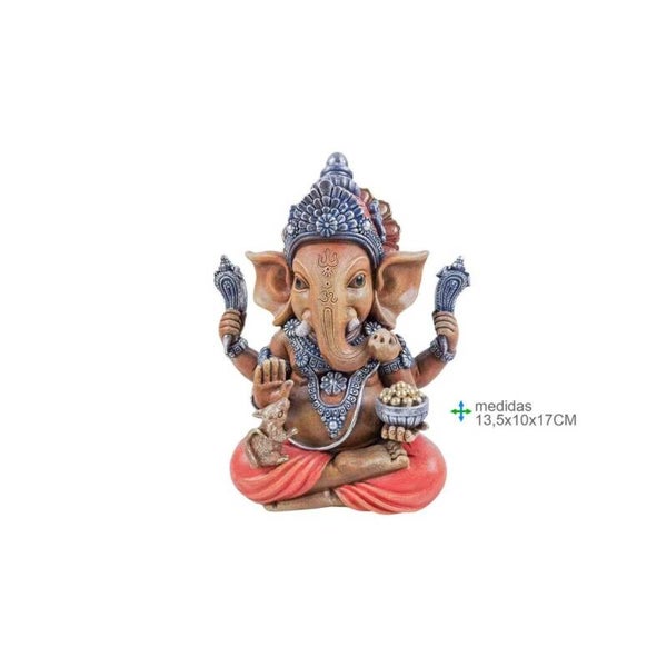 Ganesh Resina 13,5x10x17cm Verp 12