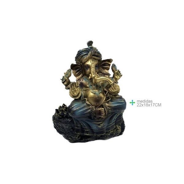 Ganesh Resina 22x18x17cm Verp 6