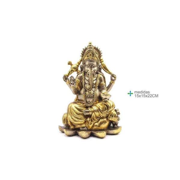 Resin Ganesh 15X15X22CM Verp 6
