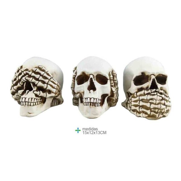 Schedel HZZ Resin Skull 15x12x13cm (12 unit)