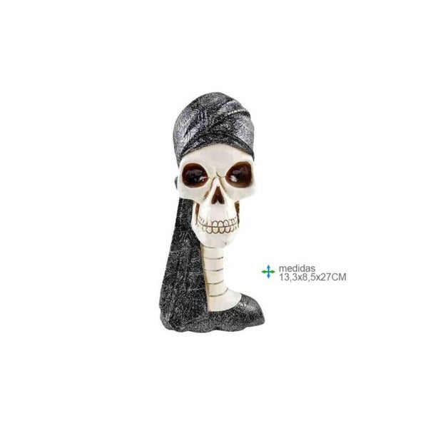 Schedel Burste Resin Skull 13.3x8.5x27cm verp 6
