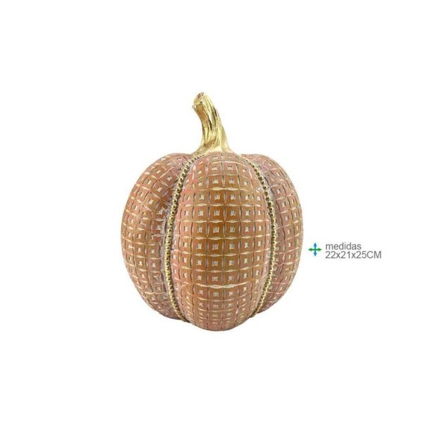 Fruit Resin Pumpkin 22x21x25cm verp 12
