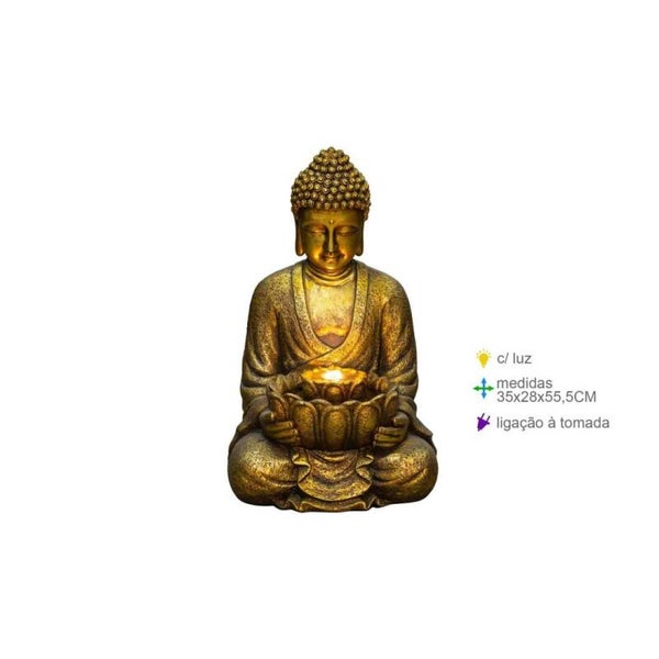 Fonte Resina Buda 35x28x55,5cm