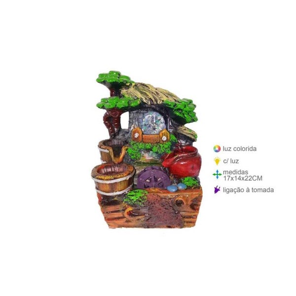 Fonte Resina Natur 17x14x22cm Verp 4