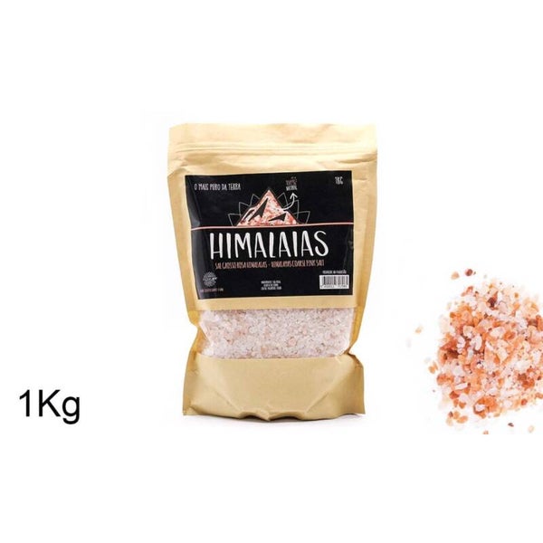 Zout Sal Rosa Himalaia Granulado 1 Kg (12und)