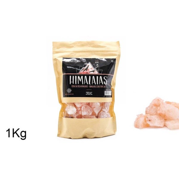 Zout Sal Rosa Himalaia Bruto 1Kg (12unid)