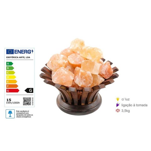 Salt-Wood Lamps 3.5Kg Verp 6