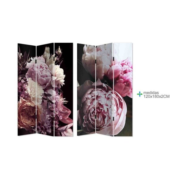Kamerscherm bloemen 120x180x2cm (2unid)