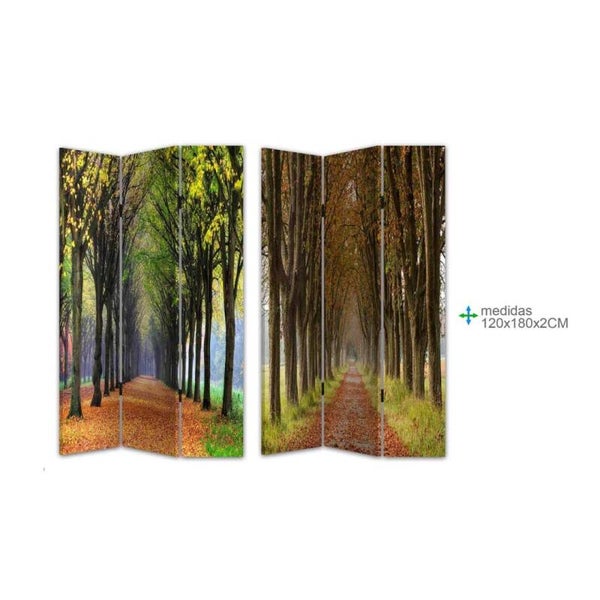 Kamerscherm woud 120x180x2cm (2unid)