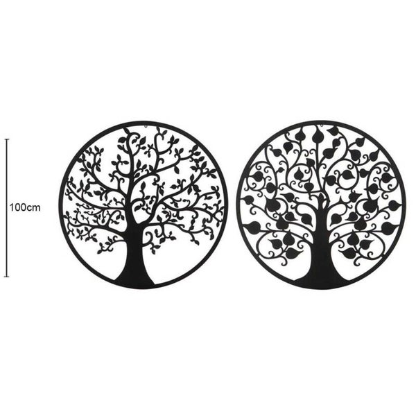 Metal boom  Wall 2 ass 60 x1x60 cm (12 units.)