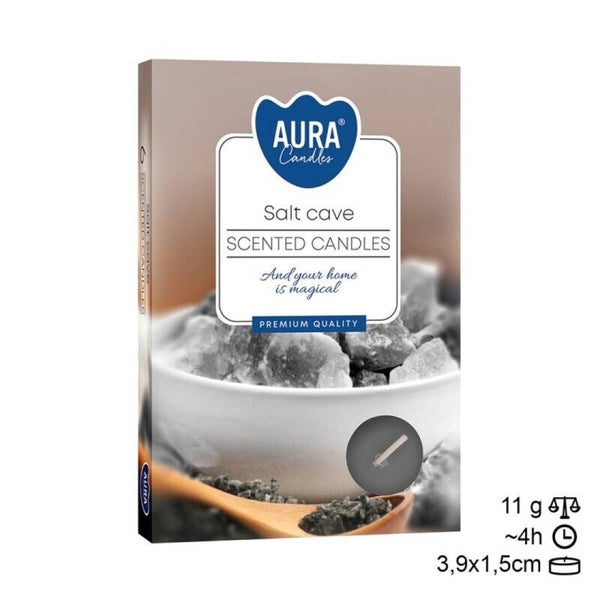 Bougie kaars Tea Light 6 Frutos fruit geur. (24 unid)