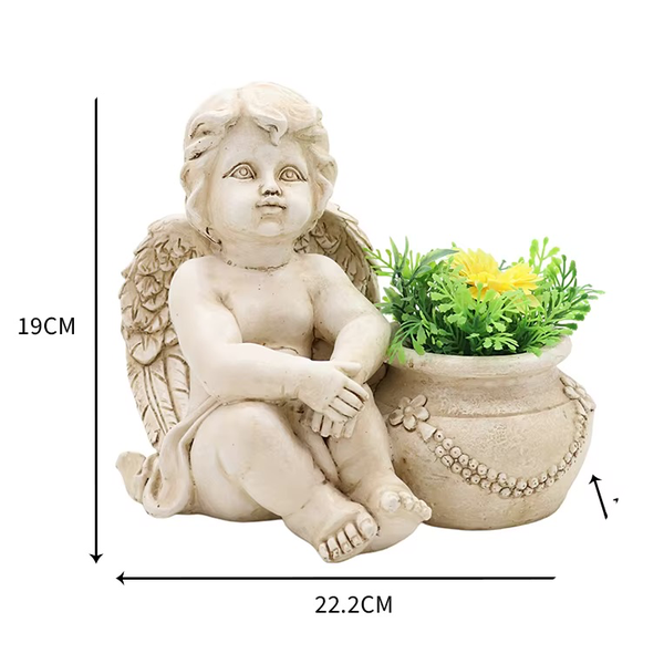 Engel zit bij planter 22 cm minimaal 200 stuks