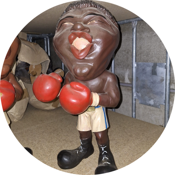 Afrikaanse boxer staand 50 cm