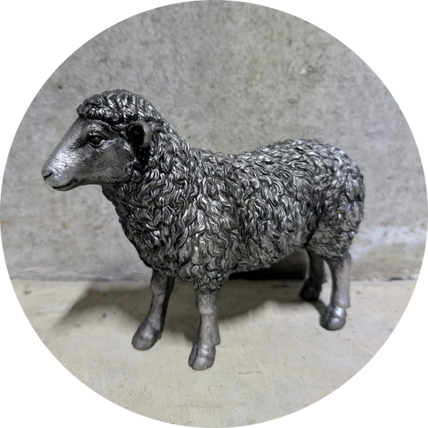 Schaap gekleurd 50 cm verp 4