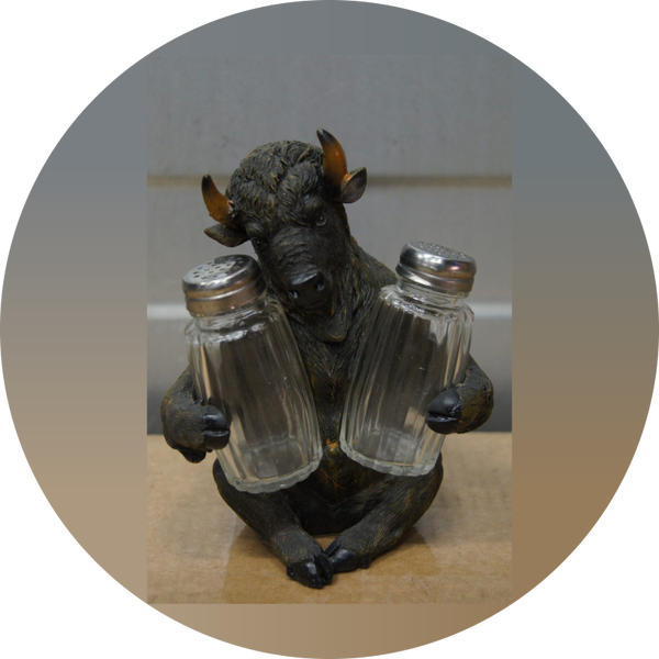Stier peper & zout 16 cm verp 6