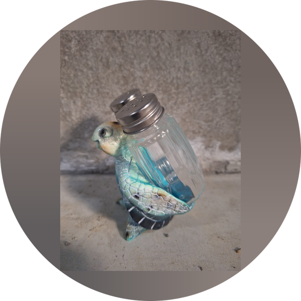 Schildpad peper & zout 16 cm verp 6