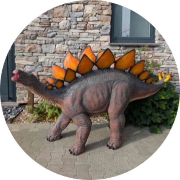 Stegosaurus dinosaurus 120 x 250 cm
