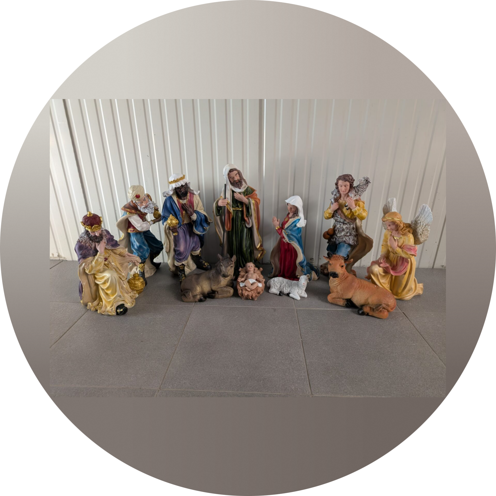Kerstgroep 45cm 11 Delig 45 cm
