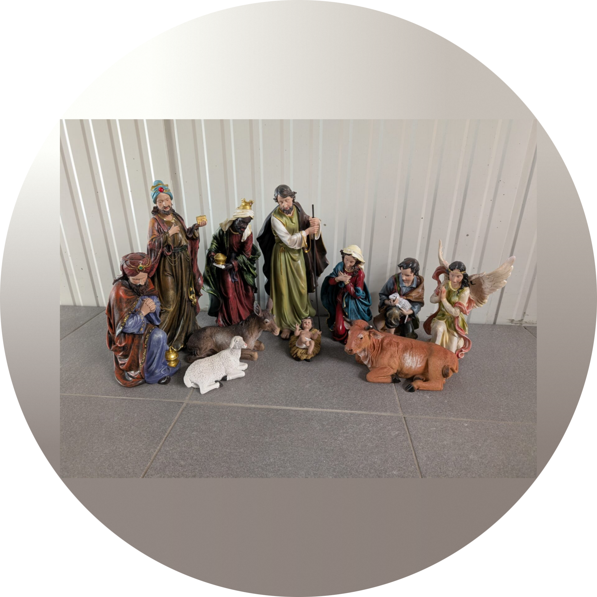 Kerstgroep 60cm 11 Delig 6o cm