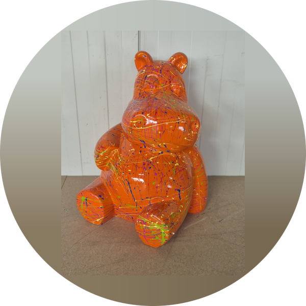 Nijlpaard zit splash 50 cm