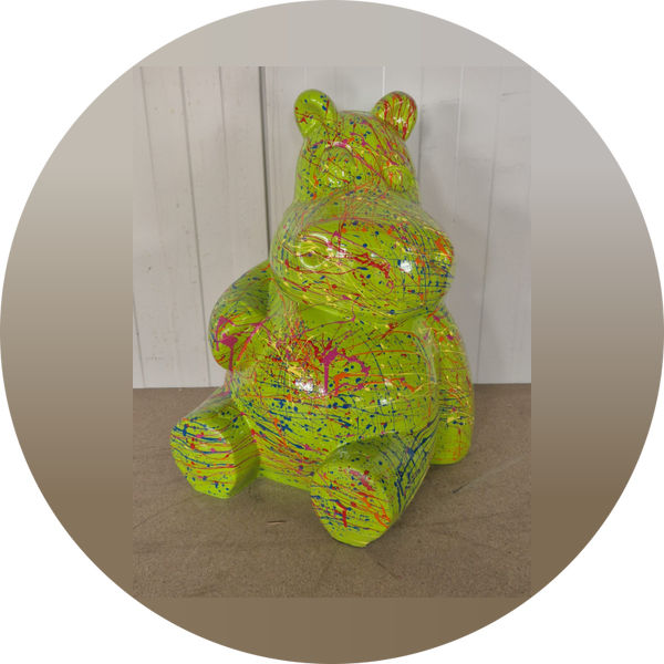 Nijlpaard zit splash 50 cm