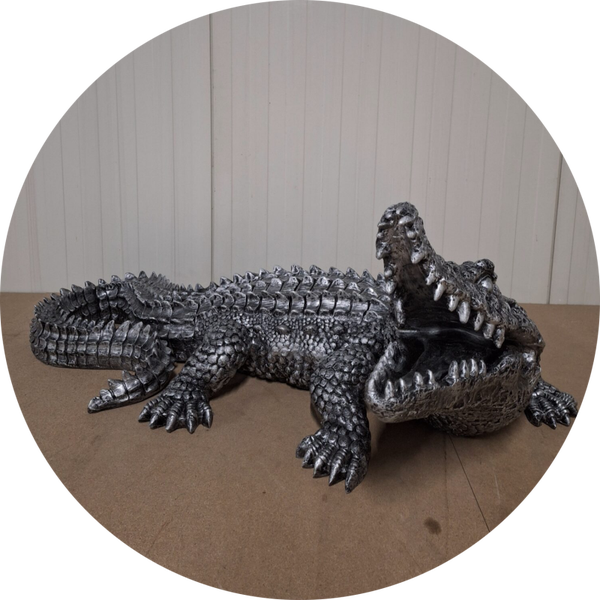 A749 jungle  Krokodil G11 kleur natural 115 cm