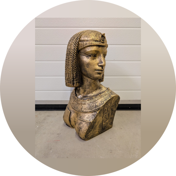 Dame Egypte Burste 50 cm