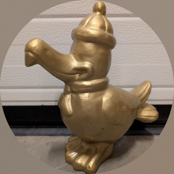 Pelikaan met muts kleur 30 cm