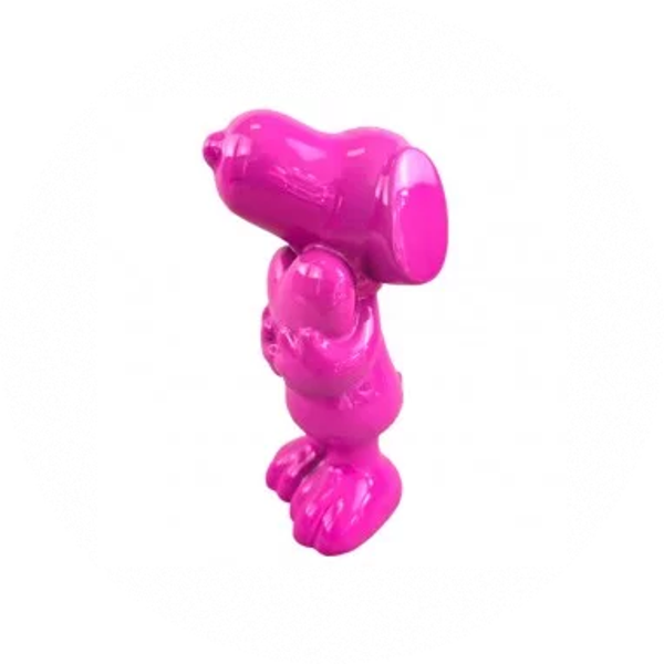 Keramiek snoopy hond met hart 20 cm verp 12