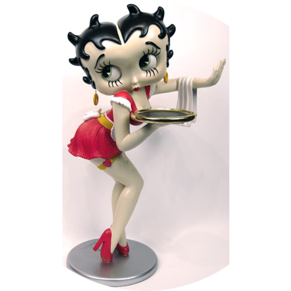 BB4004 Curiosa Betty Boop Waitress Black 96 cm
