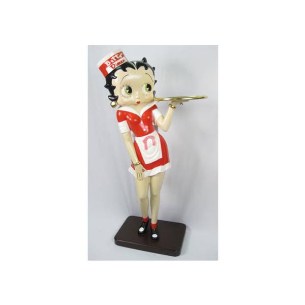 Betty Boop Serveerster. 165 cm