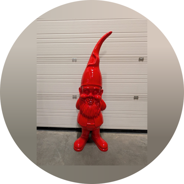 Kabouter rood  XXL 155 CM