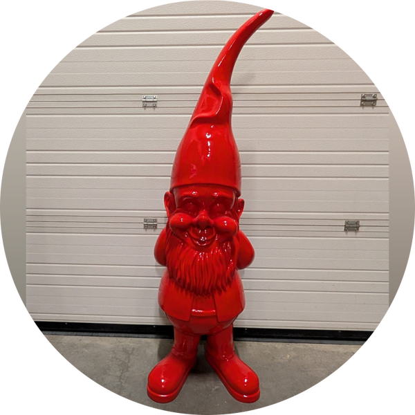 Kabouter rood  XXL 155 CM