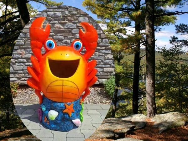 Vuilbak laminaat kreeft 110 cm