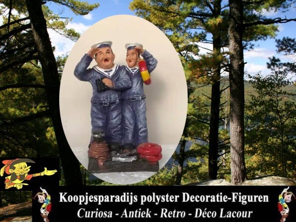 Laurel & Hardy bij zeemacht 20 cm