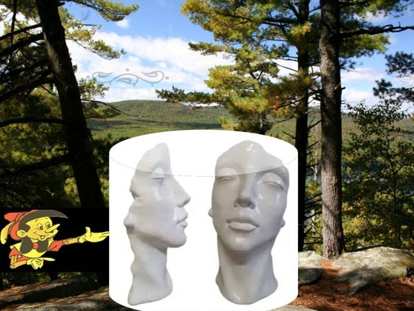 Masker wit polyester resine 50 cm