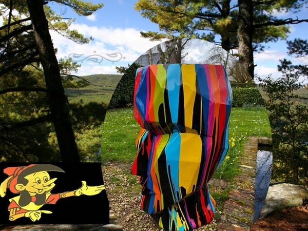 ORIGAMI YSEMER DIVERSE multicolor  100 CM